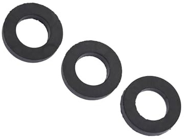 KIMISS Aravera de Goma de 12 Piezas Juego de Anillo para Grifo de Ducha, Tubería de Agua y Reemplazo de Sellado (1/4 Circunferencia de la cabeza de 17,5 a 18 cm)