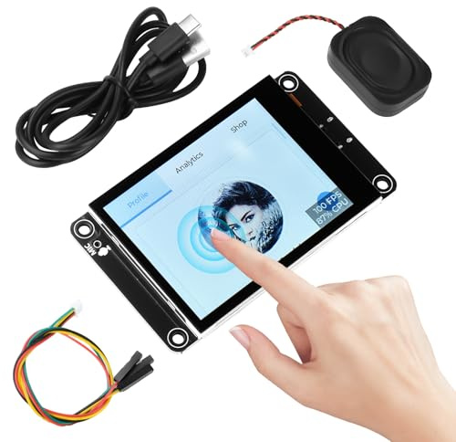Heemol ESP32-S3 scheda di sviluppo WiFi Bluetooth Smart Display 2,8 pollici TFT touch screen supporta l'interfaccia Xiaozhi tipo C