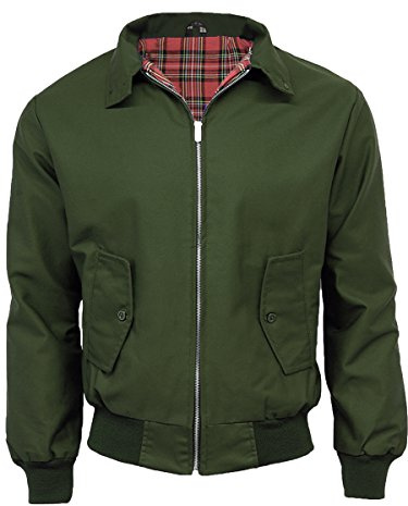 Game Classic Harrington Jackets - Made in the UK Large Olive