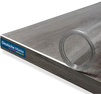 TEXMAXX pellicola trasparente per tavolo 2 mm con bordo smussato