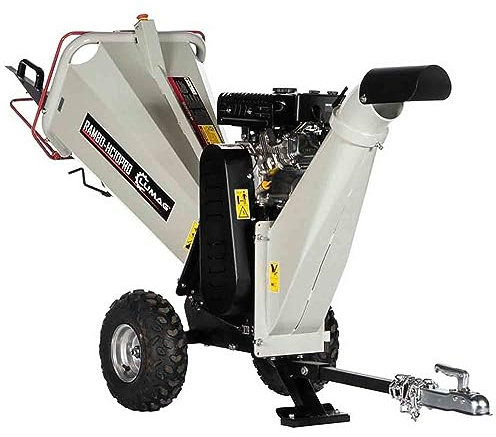 Wood Chipper Lumag HC10pro Petrol 212cc 10cm Capacity Big Drum