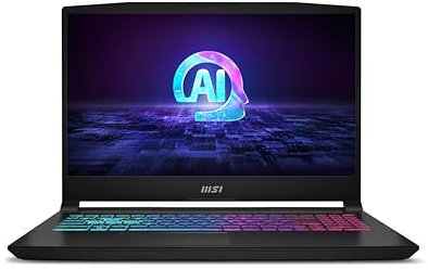 MSI Katana A15 AI 39.6 cm 144Hz FHD Gaming Laptop: Ryzen 7-8845HS, NVIDIA Geforce RTX 4060, 32GB DDR5, 1TB NVMe SSD, Cooler Boost 5, Win 11: Negro B8VF-448US