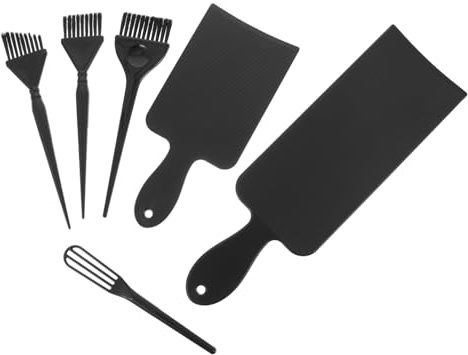 Healeved 6 Piezas Peines Para Teñir El Cabello Kit De Peine Para Teñir El Cabello Herramienta Profesional Para Peluquerías