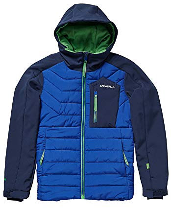 O'Neill Jungen PB 37-IN Jacket Junior Jacken, dunkelblau-blau-limegrün, 152