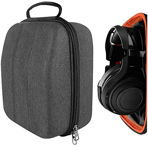 Geekria Tasche Kopfhörer für Razer ManO'War 7.1, Sennheiser GSP 600, 500, PC 373D, Astro A20, A10, Sony PlayStation Gold, Platinum Headset, Schutztasche, Hard Tragetasche