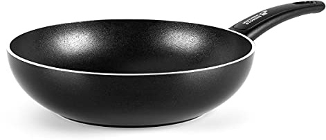 Kitchen Stories CC002625-001 Searsmart non-stick belagd wok 28 cm, 3,7 l, aluminium