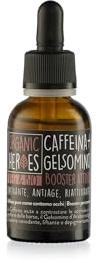 Organic Heroes | Siero Viso con Azione riattivante su borse e occhiaie, Mix ideal per cha la pelle spenta e atona, Siero viso biologico concentrato vegano, Antiage, 30 ml (Caffeina + Gelsomino)