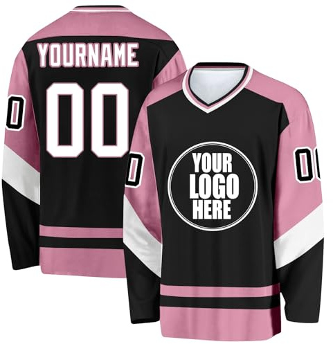 Personalized Ice Hockey Jersey Custom Long Sleeves Hockey Clothing Training Jerseys for Fans Men Women Youth