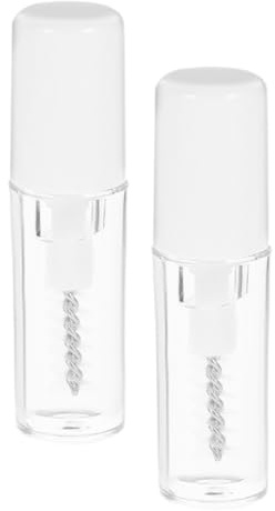 LRXIYODE Lot de 2 Gels Fixateurs Transparents pour Sourcils Gel Coiffant Résistant à L’Eau Format Mini Portable pour Maquillage Soin des Cils et Définition Naturelle Retouches Rapides
