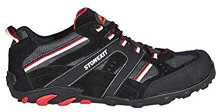 Engelbert Strauss 93538-45/Black/Grey/Red Sicherheitshalbschuhe Zürich, 45, Schwarz/Grau/Rot7