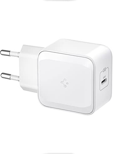Spigen 30W PD Schnellladegerä Netzteil Ladegerät Kompatibel mit Pixel 8 8 Pro Fold 7a 7 6 Pro iPhone 15 14 13 Plus Pro Max 12 11 XR XS iPad Pro Mini Air MacBook Galaxy SE 2020 X 8 Steam Deck