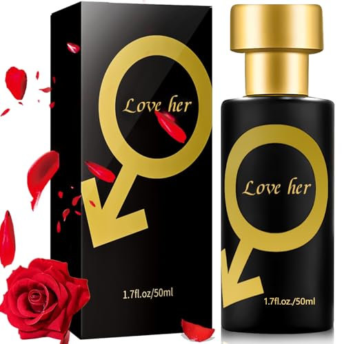 50ml Profumo Uomo, Profumo Feromoni per Uomo, Profumo ai Feromoni Potente per Attrae Donne e Una Fragranza di Lunga Durata