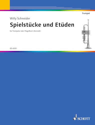 Spielstücke und Etüden: trumpet (flugelhorn/cornet).