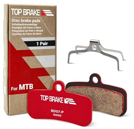 Top Brake Plaquettes de Frein à Disque vélo pour Shimano Saint M810 M820 Zee M640 XTR M9120, Deore BR-M8020, M8120,M6120, MT420,MT510,MT520 Tektro HD M745 735 725 750 TRP,SL,Slate T4, Quadiem