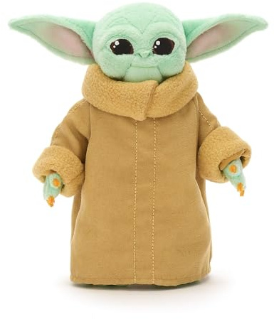 Disney Store Official Grogu Mini Bean Bag Plush, The Mandalorian, 20cm/8”, Small Cuddly Baby Yoda Soft Toy, Suitable for Ages 0+
