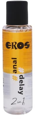 EROS 2in1#anal #delay - Anal Gleitmittel auf Wasserbasis für länger anhaltenden Spaß (100 ml)