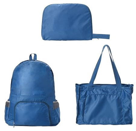 Sarini Zaino Pieghevole Ultraleggero,Zaino Piccolo Resistente all'Acqua,Durevole,Zaino Ripiegabile per Donne e Uomini,Campeggio,Escursionismo,Viaggi,Passeggiate,Bicicletta,Shopping