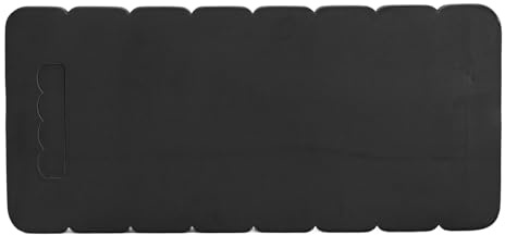 Tomotato Tapis Protection Genoux, Polyvalent Protège-Genoux de Jardinage, Coussin de Genou en Mousse, Genouillères, Coussinets de réparation Automobile pour Extérieur(2.5x21x45.5cm, Noir)