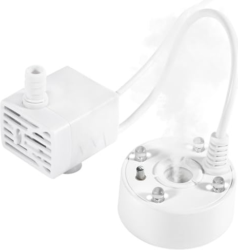 USB-nebulisator, vattennebulisator - Pond Mister Atomizer Nebulisator | Ultraljud med LED-lampor, dammnebulisator, mister mist dimmmaskin för agu fontän