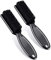 NIANOPKM 2 uds cepillo de limpieza, cepillo de limpieza de cuchillas, Cepillo de nailon para uñas, recortadora, cepillo de limpieza de peluquería, herramienta para cortar el pelo