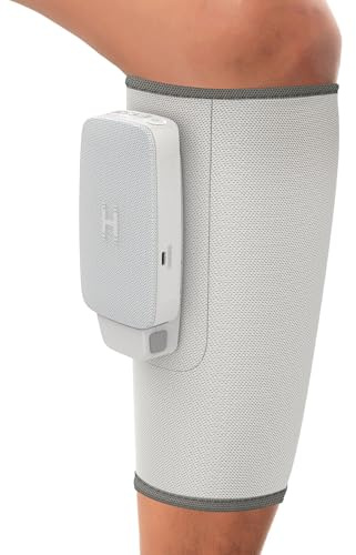 HoMedics Modulair Système de soutien pour mollets avec compression & Pack contrôleur - Bandage de soutien pour mollets, Massage par compression chauffant réglable pour soulager efficacement la douleur