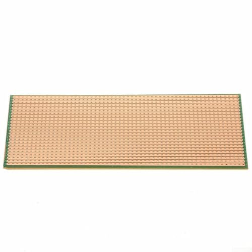 Lot de 2 circuits imprimés en cuivre simple face PCB platine, panneaux de bandes non coupées