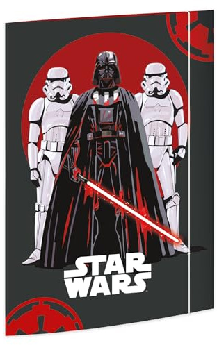 RNKVerlag Disney Star Wars - Cartella da disegno, 320 x 430 mm, formato A3, con chiusura elastica, 1 pezzo