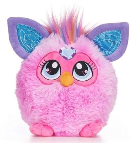 UKToyworld Purple Plush Furby 17,8 cm Pastell Purple Furby Fluffy Soft Toy