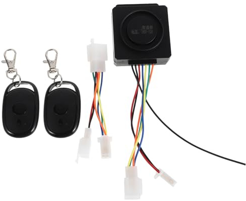 Gatuida 1 juego de alarma para bicicleta eléctrica: sistema antirrobo con arranque remoto, sensor de movimiento y vibración, accesorio de seguridad para bicicletas eléctricas.