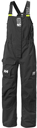 Helly Hansen Damen W Pier Bib Latzhose, Ebenholz, M EU