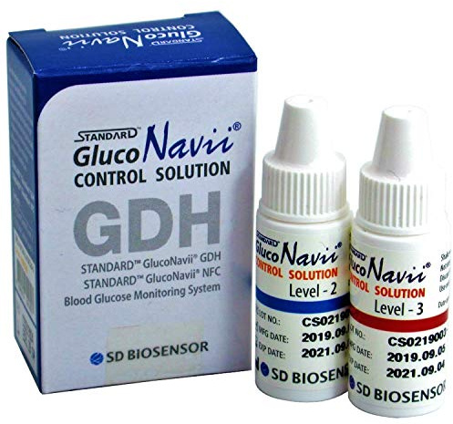 GlucoNavii Blood Glucose Strips 100/50 (GlucoNavii Control Solution)