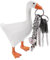 Magnetischer Schlüsselhalter Magnetic Goose Key Holder 3D Niedliche Tierfiguren Schlüsselhalter Kreative Schlüsselbrett Organizer Autoschlüssel Organizer Desktop Veranda Dekoration Party Geschenk
