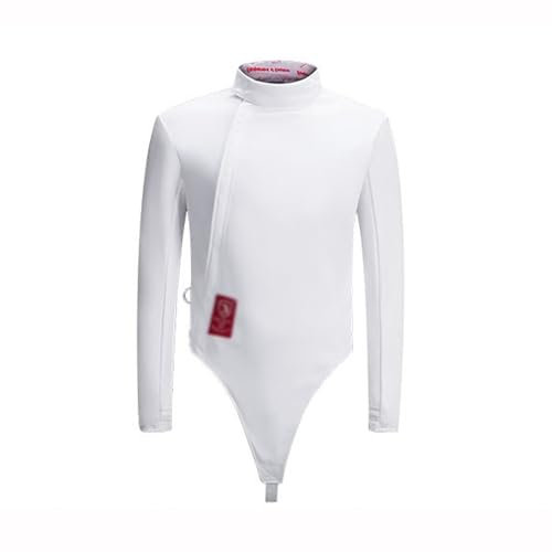SATRJT Veste D'escrime Foil Epee Sabre Costume D'escrime 350N Vêtements D'entraînement D'escrime per Les Escrimeurs(White(left),34 EU)
