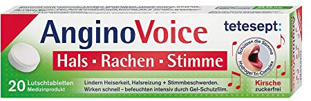 TETESEPT AnginoVoice Hals Rachen Stimme Lutschtab.