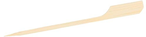 EXNIMA, 50, 100 y 300 Piezas,Palillos de Bambú para Cócteles y Brochetas, Accesorios Originales para Fiestas y Barbacoas,Palitos de Madera Reutilizables,Utensilios de Cocina (pack300, 9cm)