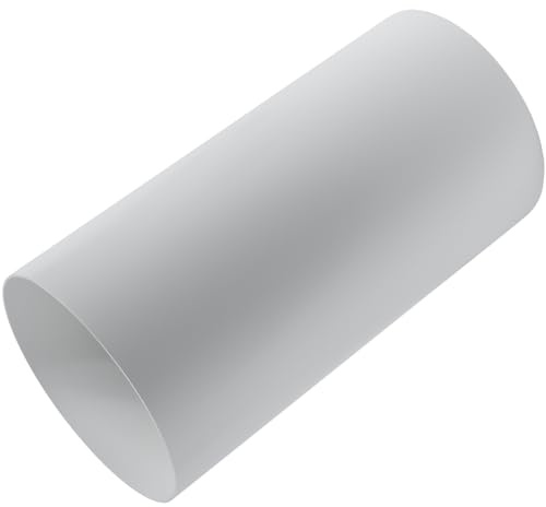 Vent Systems Tuyau de ventilation rond Ø 150 mm – 0,3 m de long – pour raccordement de conduit, conduit d'évacuation ou canal d'alimentation, système de chauffage et de refroidissement par ventilation