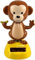 Cute Monkey Solar Power Dancing Monkey Figure for Car Dashboard Desktop Decor for Kids Teens Solar Power Kits Auto Parts Learning and Education Solar Power Kits