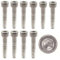 Vis INOX M5x40 mm tête cylindrique BTR Ø 5x40 mm | Vis M5 x 40mm CHC à 6 pans creux (clé allen) | Acier Inoxydable A2-70 (V2A/304) | ISO 4762 / DIN 912 : LOT DE 5 Pcs - ProRaje
