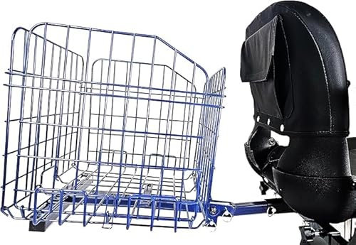Mobility Scooter XXL hopfällbar bakre korg, 60 x 40 x 30 cm, med monteringskonsol