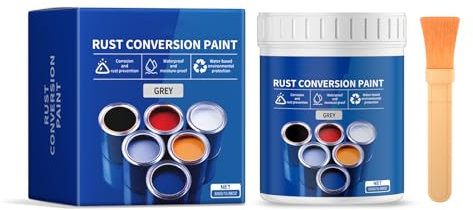 JADEWaa Weatherproof Rusts Converter Paint 300g Water Based Rusts Inhibitor Paint Long Lasting Protections Multifunction for M
