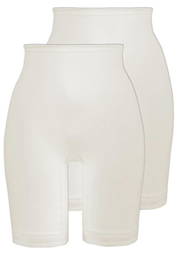 Sangora - Lot de 2 Culottes thermiques à jambes 8050900 - Femme Écru L