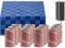 PFERD Schleifhülsen-Set, 13-tlg. | Korund Ø15x30mm A60,80,150,240 inkl. Halter mit Schaft-ø 6mm | 42298002 - für universelle Anwendungen