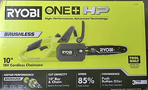 ONEAND HP 18V BRUSHLESS 10 in. Battery Chainsaw Tool ONLY