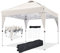 Ej.Victor Gazebo 3x3m impermeabile Gazebo pieghevole pop-up regolabile in altezza Tenda da giardino protezione UV 50+ Tenda Padiglione con borsa Tenda per Giardino Festival Picnic, kaki