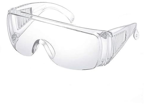 TINA.WIN Schutzbrille Arbeitsschutzbrille Laborbrille Safety Glasses FüR BrillenträGer Baulabor Chemieunterricht