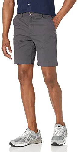Amazon Essentials Herr Slim-Fit 9 Kort, Grå, 40
