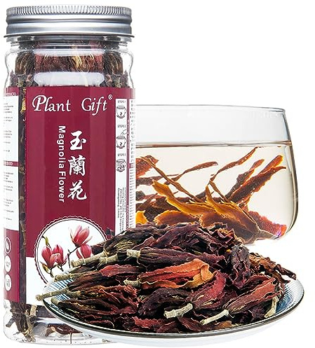 Plant Gift 100% Natural Magnolia flower tea 玉兰花 Tè del fiore di magnolia naturale del 100%, salute cinese 40G / 1.41oz, tè cinese
