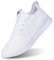 Laufschuhe Herren Turnschuhe Joggingschuhe Leichtgewichts Sneaker Tennisschuhe Fitness Trainingsschuhe Atmungsaktiv Sportschuhe Walking Schuhe Weiß 46