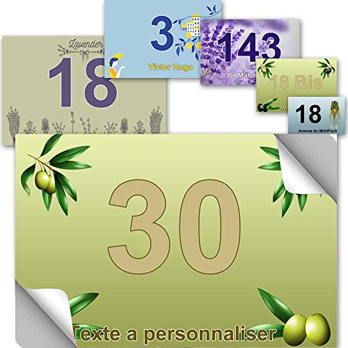 Sticker boite aux lettres - collection provence : À Personnaliser…