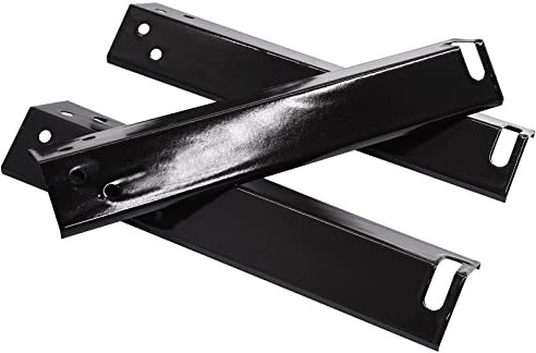 Adviace Ersättningsgrilldelar för expertgrill XG10-101-002-02, 3 brännare gasgrill, porslinsstål värmeplattor för 3 brännare Walmart Expert grillmodell, 3-pack